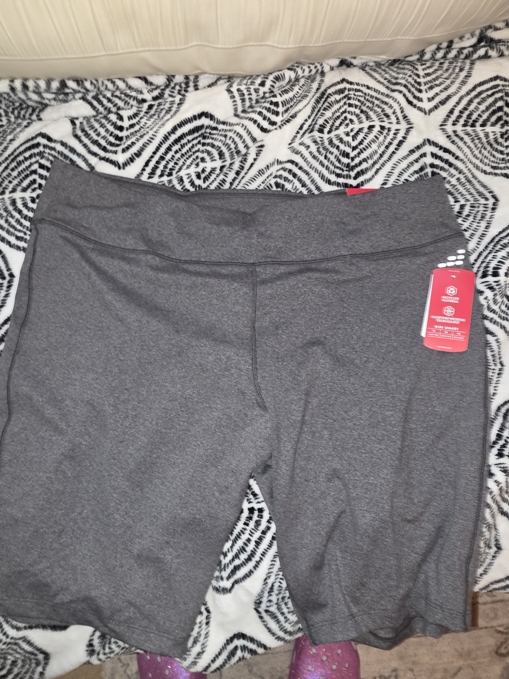 bcg Charcoal Gray Women's Bike Shorts